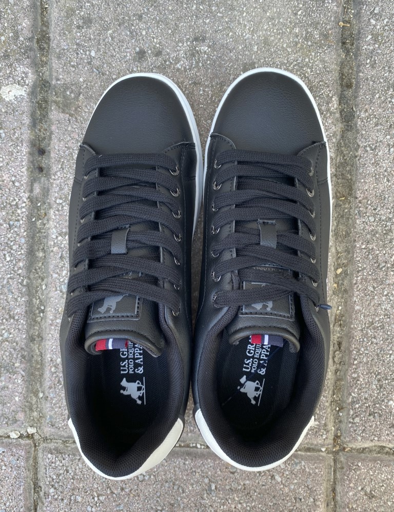 US GRAND POLO ανδρικά μαύρα casual sneakers GPM524000M φωτογραφία